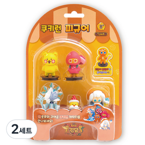 피노키오 쿠키런 피규어 블리스터 5p 세트 랜덤발송, 2세트