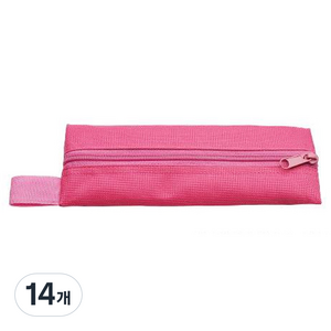 블룸엣홈 휴대용 도시락 수저집 소, 핑크, 14개