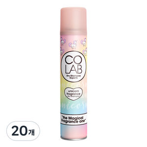 코랩 드라이샴푸 유니콘, 200ml, 20개