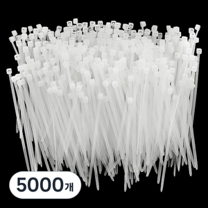 모네스페스 케이블타이, 화이트, 5000개