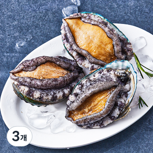 아라보감 완도 산지직송 전복 (냉장), 310g 내외(특대, 3마리), 3개