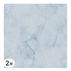 키밍 컬러 양면 촬영용 배경보드 60 x 60 cm, KM2940-166(블루 + 블루 대리석), 2개
