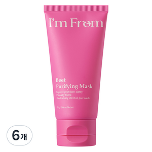 아임프롬 비트 퓨리파잉 마스크 70g, 6개, 1개입
