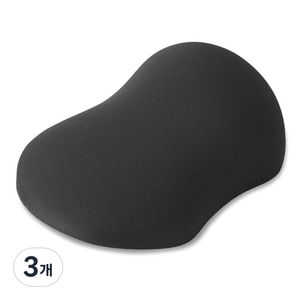 엑토 팜레스트 빅 마우스 젤 손목 보호대 WP-04, 블랙, 3개