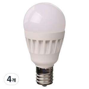 KDT LED 미니 크립톤 5W E17 전구, 주광색, 4개