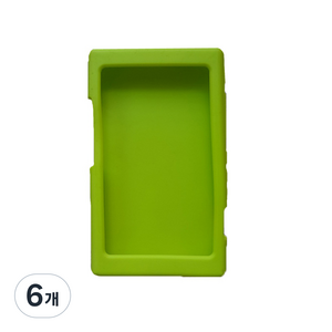 울트라 슬림 TPU 컬러 SONY 워크맨 NW-A50 A55 A56호환 케이스, NEON YELLOW, 6개