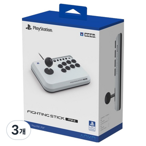 호리 PS5 / PS4 / PC 호환 파이팅 스틱 미니, 혼합색상, 3개, SPF-038A