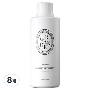 베르블랑 유아용 세탁세제 튤립가든향 1000ml, 1L, 8개