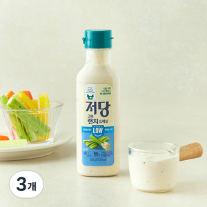 피그인더가든 저당 랜치드레싱, 265g, 3개