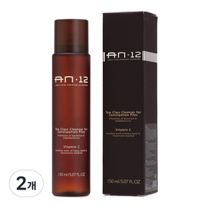 에이엔12 닥터에이엔 프리미엄 항문전용 클렌저, 150ml, 2개