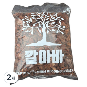 깔아바 소동물 대립바크 6L, 갈색, 2개