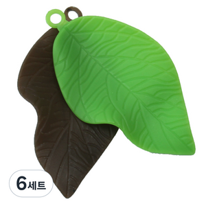 블랙피쉬 베타 잎 그린 + 브라운, 6세트