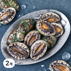 완도맘 활전복 (냉장), 1kg 내외(특, 11~12마리 내외), 2개