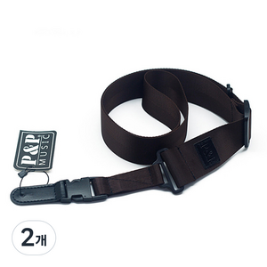 에이홉 나일론 기타 스트랩 01 브라운, 2개
