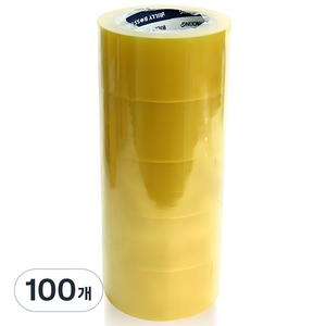빅드림 THE 튼튼한 경포장용 박스테이프 48mm x 40m, 투명, 100개