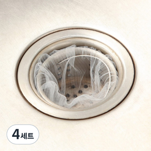 모나코올리브 싱크대 배수구 거름망, 300개입, 4세트