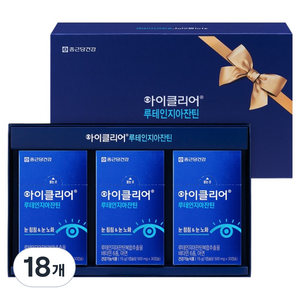 아이클리어 루테인 지아잔틴 선물세트, 30정, 18개