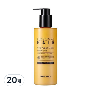 토니모리 퍼스널헤어 큐어 아르간 헤어로션, 300ml, 20개