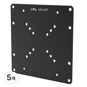 엘디엘마운트 베사 확장 브라켓 200 x 200 mm APL-VESA2020, 블랙, 5개