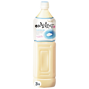 웅진 아침햇살, 1.5L, 3개