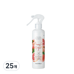 토니모리 더피치 촉촉 때필링 미스트 과일향, 25개, 300ml