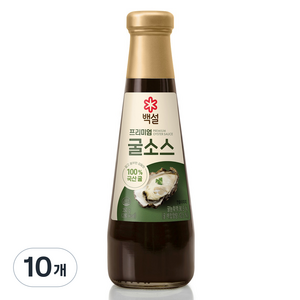 백설 프리미엄 굴 소스, 350g, 10개