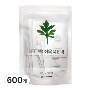 비타그램 좌욕용 쑥 티백 2g, 600개