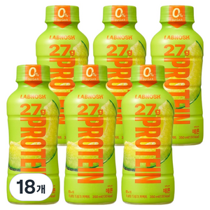 랩노쉬 프로틴 드링크 퍼펙트 메론, 18개, 350ml