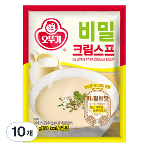 오뚜기 비밀스프 크림, 10개, 80g