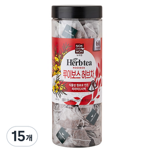 녹차원 루이보스 허브차, 1.5g, 60개입, 15개