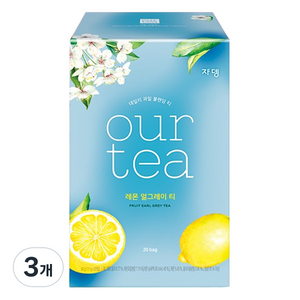 아워티 레몬 얼그레이 티, 17.1g, 20개입, 3개