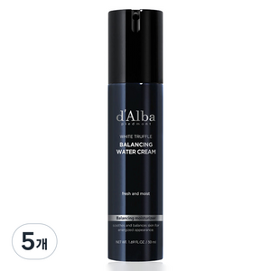 [비건뷰티] 달바 올인원 밸런싱 워터 크림, 50ml, 5개