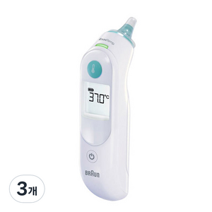 BRAUN 귀 적외선 체온계 IRT6030, 3개