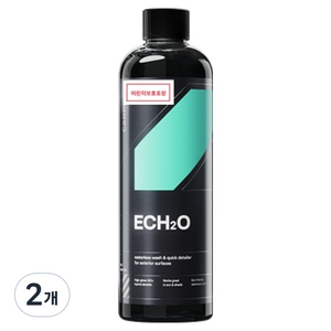 카프로 에코 고농축 워터리스 앤 퀵디테일러, 500ml, 2개