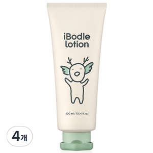 아이보들 로션, 300ml, 4개