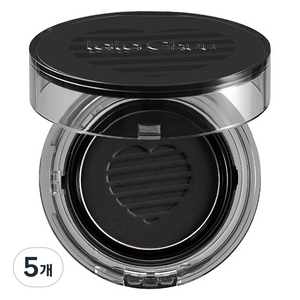 라라츄 헤어 쿠션 퍼펙트 본품 9g, 내츄럴블랙, 5개