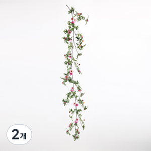 마쉬매리골드 조화 소국 가랜드 160cm, PINK, 2개
