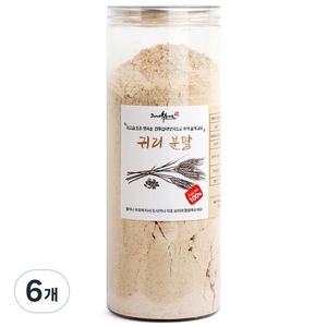 증안리약초마을 라떼형 귀리분말, 6개, 500g