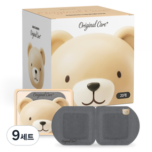 곰도리 온열안대 오리지널 케어 플러스, 20개입, 9세트