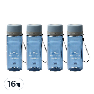 락앤락 투톤 스파우트 물병 4p, BLUE, 600ml, 16개