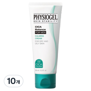 피지오겔 시카밸런스 포맨 카밍 크림, 70ml, 10개