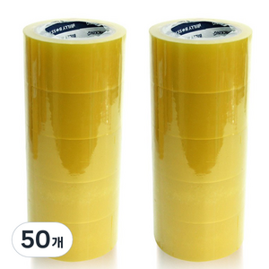 빅드림 THE 튼튼한 경포장용 박스테이프 48mm x 40m, 투명, 50개