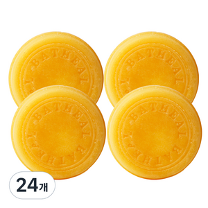 바쓰힐 꿀 앤 프로폴리스 클렌징 바, 100g, 24개