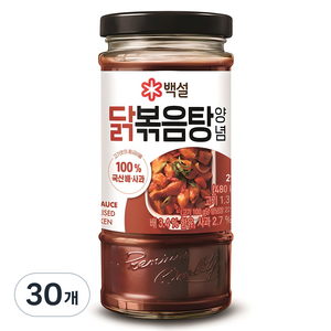 백설 닭볶음탕양념, 290g, 30개