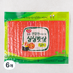 동원 싱싱맛살, 500g, 6개