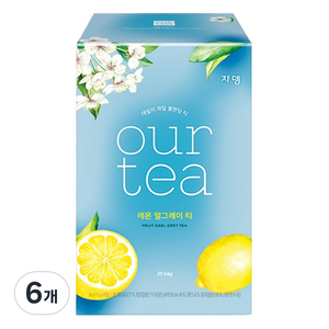 아워티 레몬 얼그레이 티, 17.1g, 20개입, 6개