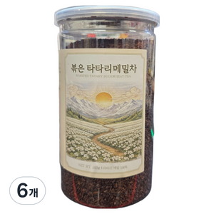 코이나 볶은 타타리 메밀차, 500g, 6개, 1개입