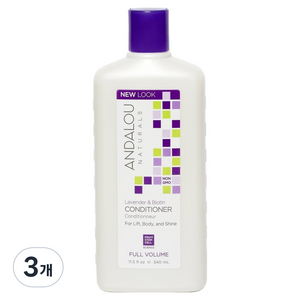 안달로우내추럴스 라벤더 컨디셔너, 3개, 340ml