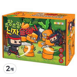 그로윗 초팡초팡 닌자슬래시 보드게임, 2개, 혼합색상