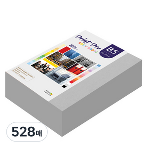 종이문화 프린트프로 두꺼운 칼라복사지 No.31 그레이 205g 264p, B5, 528매